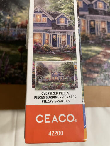 SPRINGTIME MEMORIES Thomas Kinkade Art Puzzle 350 pc Ceaco COMPLETE - Picture 7 of 8