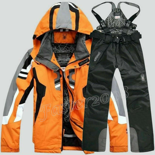 Men's Winter Ski Suit Jacket Waterproof Coat Pantsuits Snowboard Snowsuits Hot - Picture 5 of 12