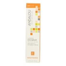 Andalou Naturals Eye Serum Luminous 0.6oz (Pack of 3)