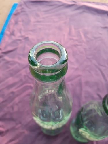 Vintage Coca Cola Bottles. 6 1/2 fl oz & 10 fl oz Glass. Coke Drink 1970s - Picture 5 of 17
