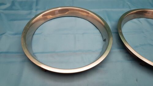 Original BMW Oldtimer Radkappe Radzierblende Ring Radzierring Chrom 14 Zoll 2 st - Bild 7 von 14