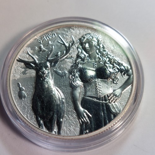 Germania Walküren Odtara 2023 Stempelglanz 1 oz Silbermünze mit COA