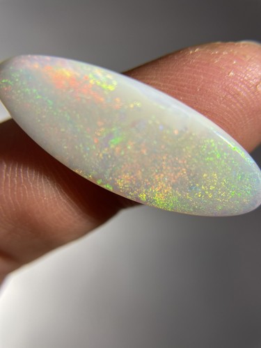 "ONE OF A KIND" Longboad FIRE OPAL Australian Coober Pedy Natural 7.88Cts - Imagen 4 de 5