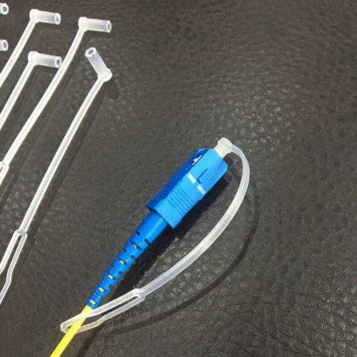 50pcs LC Dust Cap Long Tail For Optical Fiber Jumper Patchcords 1.25/2.5mm _xa - Zdjęcie 8 z 14
