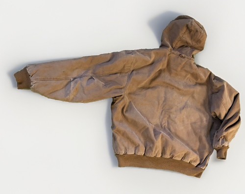 VTG Walls Blizzard Pruf Quilted Lined Canvas Jacket Mens 2XL Brown Hooded EUC - Picture 4 of 11