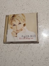 CD Album : Faith Hill - Live Will Always Win (CD, 1999)