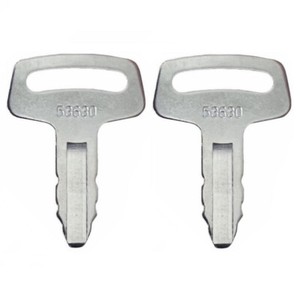 (2) Kubota Mini Excavator and Construction Equipment Ignition Keys RC101-53630