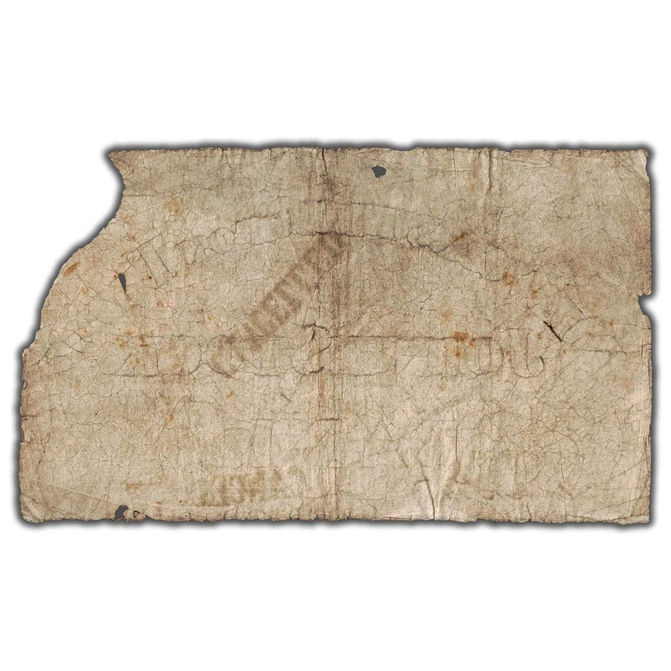 Great Britain 1836 Newcastle upon Tyne 5 Pounds Cancelled Note - Missing Corner - Image 3 of 3