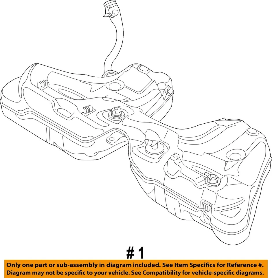 Tanque de combustible usado se adapta a: BMW 525i 2007 de 7/05 grado A Foto 4 de 4