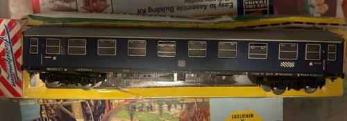 Fleischmann 25/3 Schlafwagen sleeping train car HO scale 4581 With Box - Picture 2 of 3