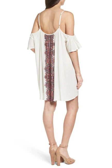 全新带标签 Show Me Your Mumu Bonnaroo 连衣裙冷肩波西米亚 S 码 — 第 2/4 张图片