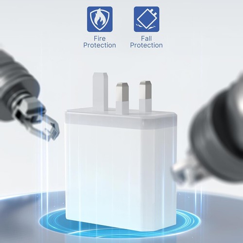 6 Multi-Port Fast Quick Charge USB Hub Mains Wall Charger UK Plug Adapter Phones - Picture 6 of 17