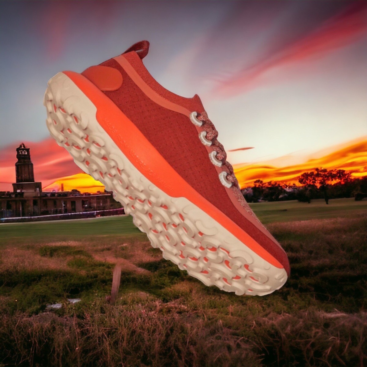 Allbirds SWT Men\'s 10 Trail Runner Sneakers Red Orange Lace-Up Sustainable Allbirds Trail Runner SWT | Tested and reviewed main image 2