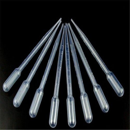 5ml Disposable Polyethylene Eye Dropper Set Transfer Graduated Pipettes 50 Pack - Picture 4 of 4