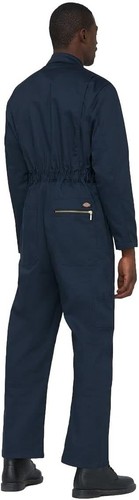 MENS DICKIES REDHAWK ZIP FRONT COVERALL OVERALLS BOILERSUIT NAVY BLUE XXL 2024 - Picture 7 of 9