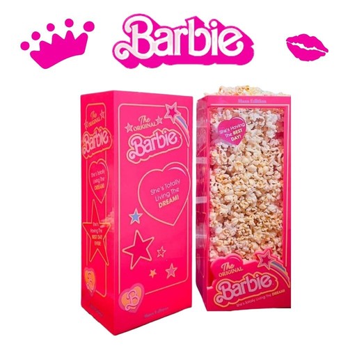 Barbie Popcorn Eimer Film 2023 Dose Neu Kino Limitiert Rosa Theater Sammlerstück - Bild 7 von 11
