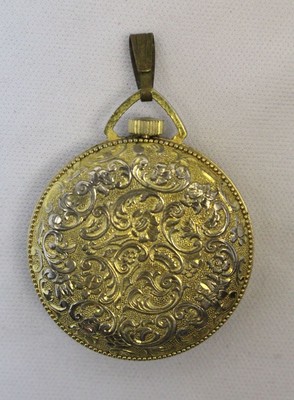 Pendentif Montre De Poche Ancien Trice - Mécanique Suisse - Pièce De Collection