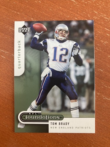 Tom Brady NFL Foundations 2005 Upper Deck #55 PATRIOTS - Bild 1 von 2