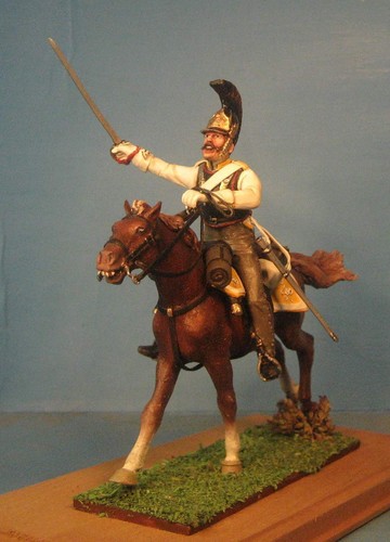 Kit de figuras de coraceros rusos sin montar, metal blanco 60 mm 1/30 VID SOLDADOS - Imagen 15 de 47