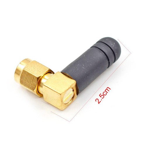 2PCS Mini Rubber 3dBi 2.4ghz WIFI Antenna SMA Male Router Bluetooth Anten-vm - Picture 6 of 8
