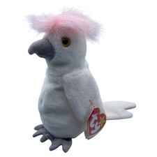 TY Beanie Baby KuKu the Cockatoo RARE RETIRED 1997 - Mint