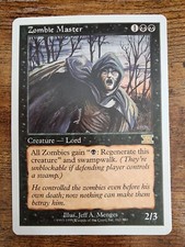 Zombie Master NM Slight Warpage ⭐6th Sixth Edition ⭐12 HQ PICS! ⭐Rare 1999 Magic