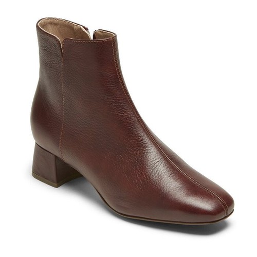Shoes Women's UK 7 Deidra Bootie Brown Rockport Comfort EU 41 US 9.5 RRP £120