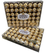 Pack 2 Ferrero Rocher Hazelnut Chocolates - 48 Count