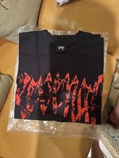 REVENGE JUICE WRLD Logo T-shirt Tee Red BLACK DS BRAND NEW Size XXL In Dustbag