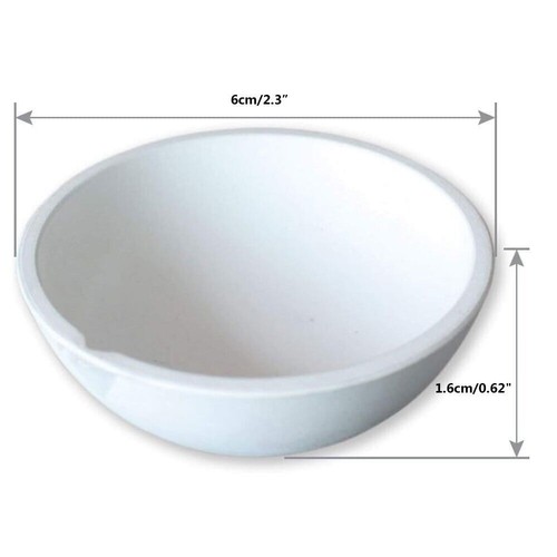 3pcs Ceramic Crucible Bowl Dish Cup Furnace Melting Casting Refining Gold Silver - Picture 18 of 37