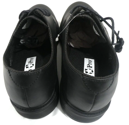 NEW W/O BOX LAWPRO FX075 MEN'S SIZE 10 MEDIUM OXFORD SHOES FX075 BLACK - Picture 4 of 5