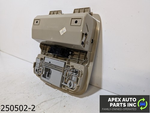 OEM 2016-2017 Honda Accord 2.4L Overhead Console Map Lights TAN 8325A-T2F-A120 - Picture 5 of 11