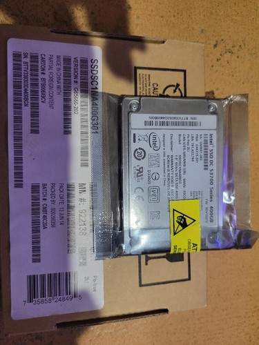 Intel s3700 SSD 1.8" 400GB SSDSC1NA400G3 SSDSC1NA400G301 Solid State Drive - Picture 2 of 2