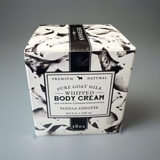 Beekman 1802 Pure Goat Milk Whipped Body Cream Lotion VANILLA ABSOLUTE 8oz New