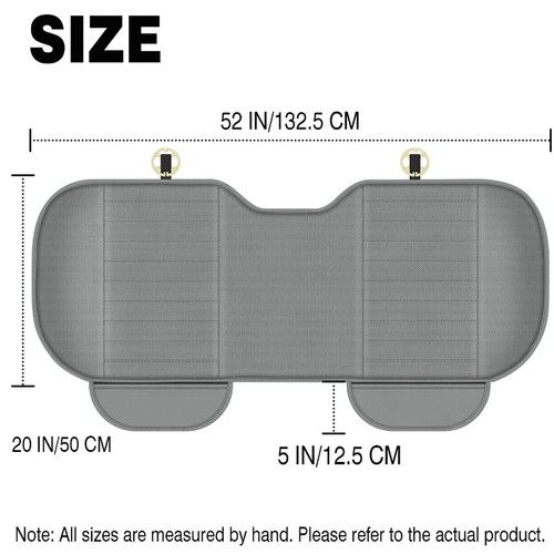 Universal PU Leather Car Rear Back Seat Cover Protector Cushion Leather Interior - Picture 10 of 26