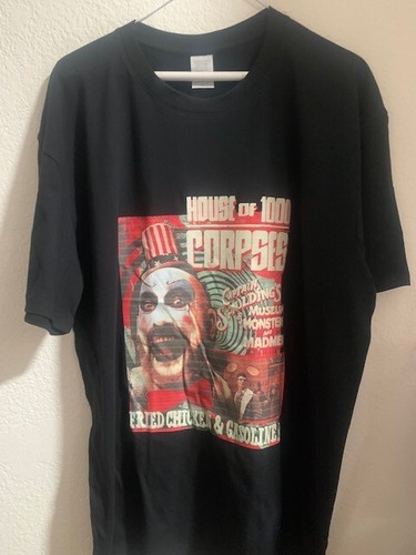 ROB ZOMBIE movie T-shirt NEW 100% Cotton s m l xl xxl - 第 1/4 張圖片