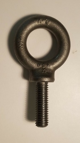 Eye Bolts with Shoulder Forged Steel Eyebolt Choose Size Made In USA UR - Picture 3 of 3