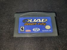 Quad Desert Fury Majesco Nintendo Game Boy Advance NRMT authentic game cartridge