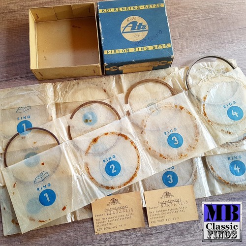 Mercedes Benz 180dc 190dc Piston Ring Kit 0015866103 - Picture 2 of 5