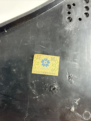 1970 Japan World Expo Sightseeing Souvenir thermometer hanging souvenir - Picture 10 of 13