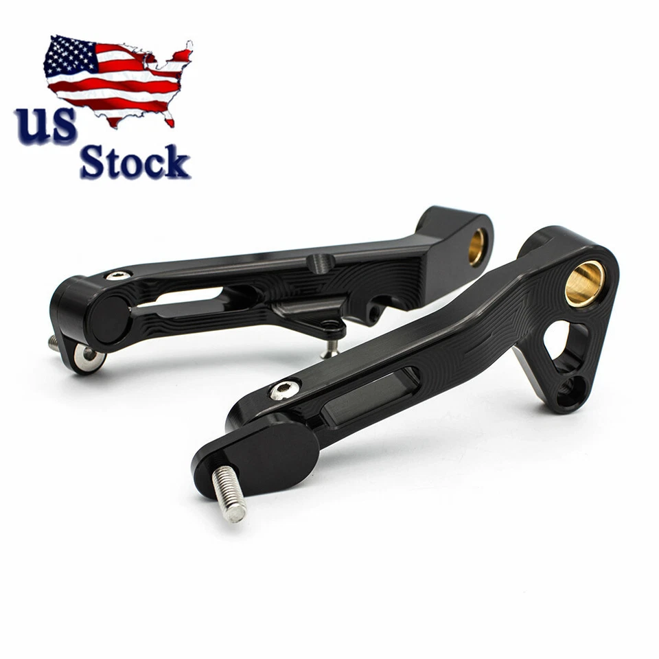 CNC Black Brake Clutch Gear Pedal Lever Pour For Ducati MONSTER 821 1200 US - Image 4 of 4