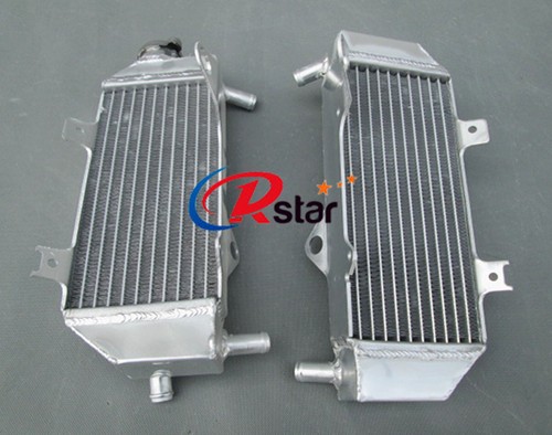 For 2010-2013 HONDA CRF250R CRF250 10 11 12 13 Aluminum radiator & hose RED - Foto 8 di 11