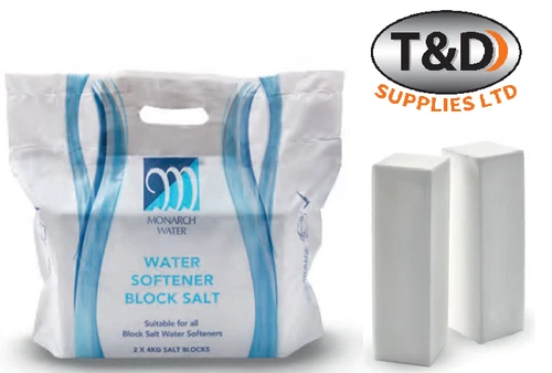 Salt Block Monarch Ultimate Water Softener Salt Block 2x 4kg Food Grade