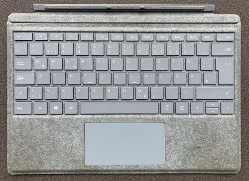 Eine Taste / One Key Microsoft Surface Pro Type Cover Tastatur Keyboard Eisblau - Bild 5 von 9