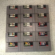 Madden NFL 93, 94. 95 Bundle-15 Games! (Super Nintendo SNES)-Tested