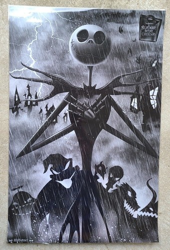 Disney Tim Burton's The Nightmare Before Christmas - Shadows Poster - Picture 9 of 9
