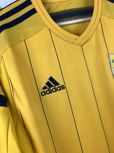 Metalist Kharkiv Home Fußball Trikot 2014 Adidas Langarm Trikot Herren Größe S - Bild 6 von 18
