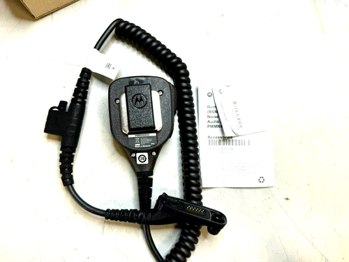 Motorola APX noise cancelling remote speaker mic PMMN4084A , brand new - Zdjęcie 2 z 5