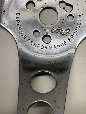パーツ Superior Performance Products \"The 500\" VINTAGE SUPERIOR PERFORMANCE PRODUCTS THE 500 WOOD STEERING