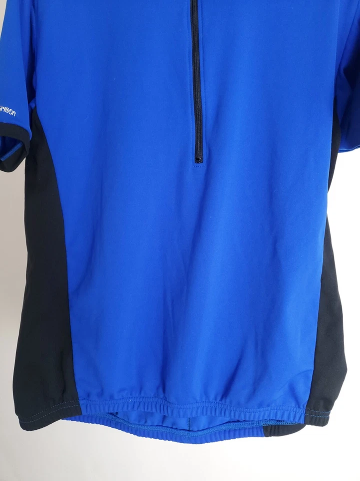 Camiseta de Ciclismo De Colección Novara por REI Azul Deportiva Talla L Super Rara De Colección Hecha en EE. UU. Foto 3 de 4